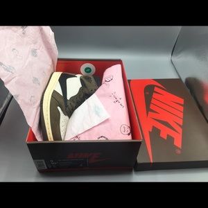 Authentic Travis Scott High Nike Shoes